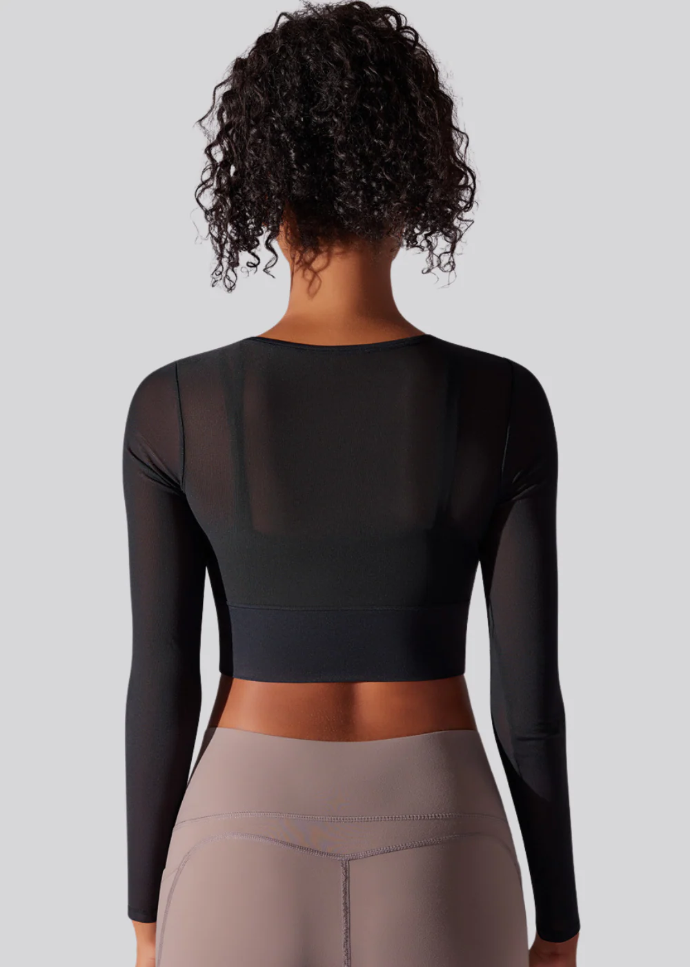 Tee-shirt FitForm - Manche Longue - Brassière Intégrée - Image 3