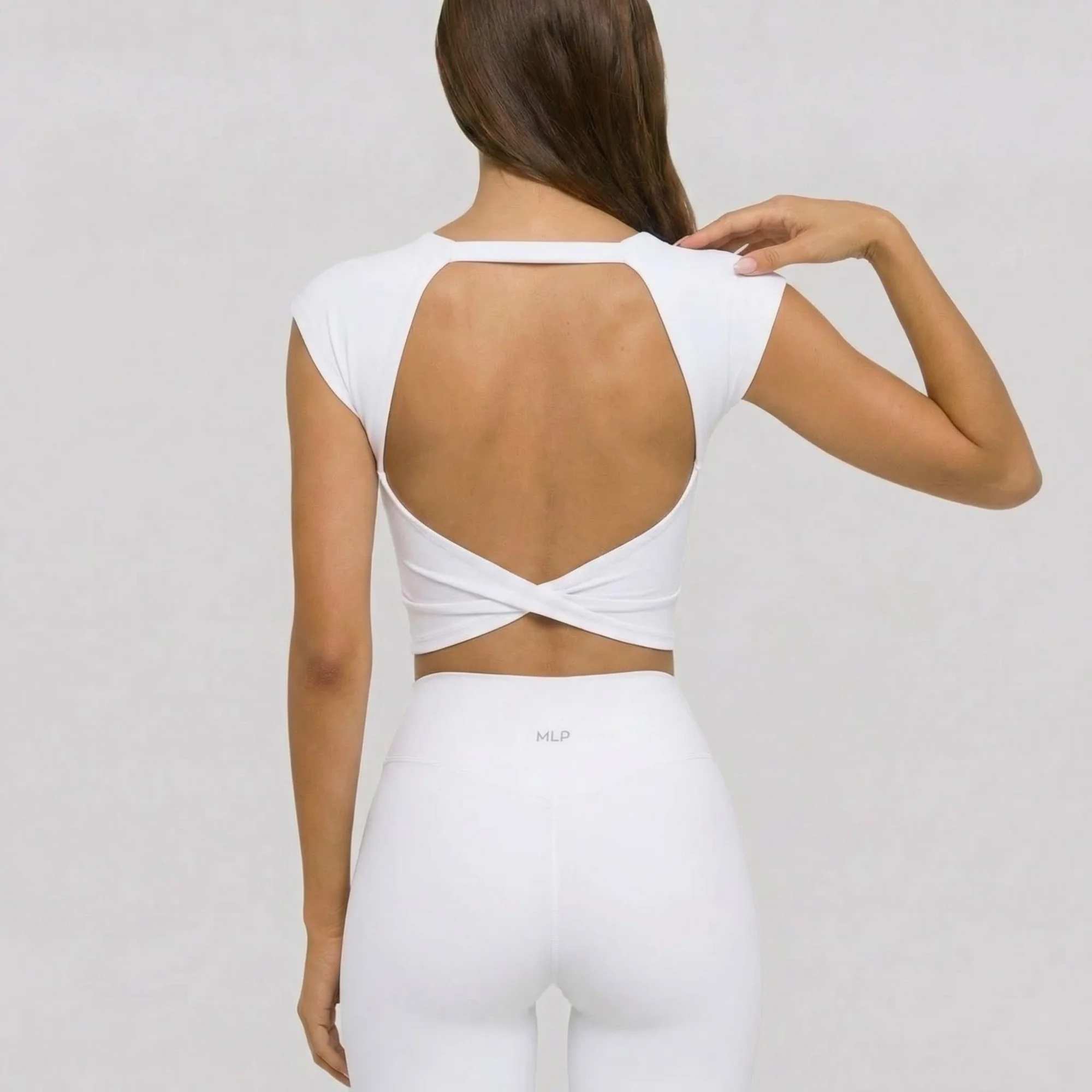 Tee-shirt Noeud - Brassière Intégrée - Image 19